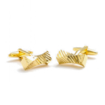Classic Golden Twists Cufflinks