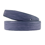 Brushed Blue Belt Strap