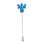 Lapel Pin Blue Fleur De Lis