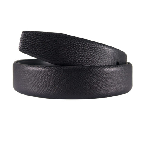 Black Saffiano Leather Belt Strap online