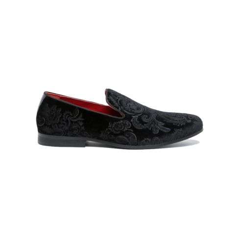 Tyran Motif Loafer Black