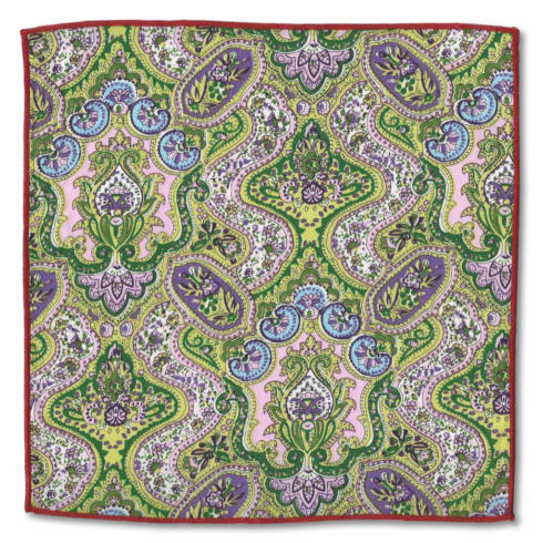 Lime Artimen Pocket Square for men