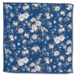 Winter Blues Pocket Square