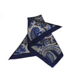 The Blue Edison Silk Pocket Square