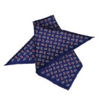 The Blue Cedar Silk Pocket Square