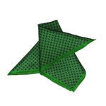 The Green Rein Silk Pocket Square