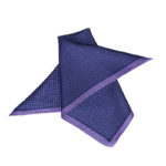 The Purple Singer Silk Pocket Square